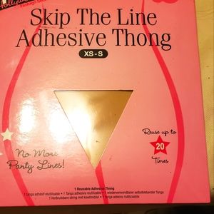 Hollywood Fashion Secrets skip the line adhesive thong